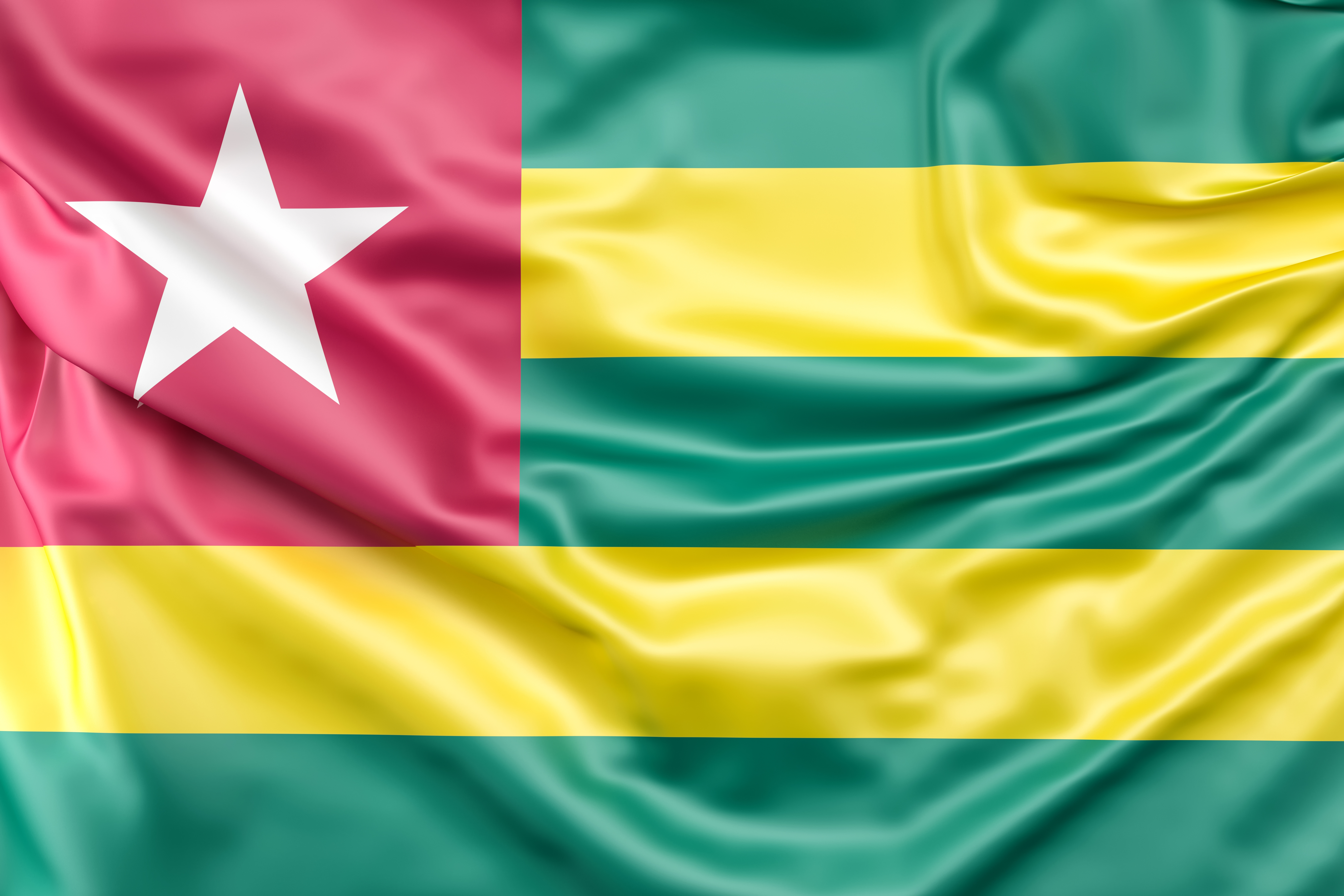 Drapeau Togo